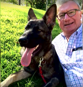 chien trop gentil pour entrer dans la police